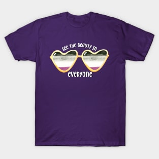 See the Beauty- Asexual Pride T-Shirt